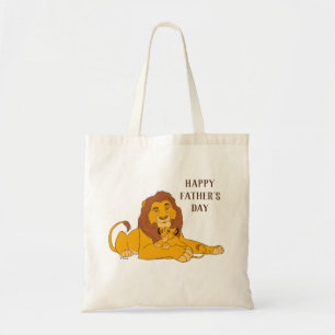 Mufasa & Simba Resting Tote Bag