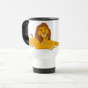 Mufasa & Simba Resting Travel Mug