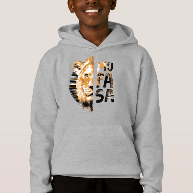 Mufasa Typography Hoodie (Front)