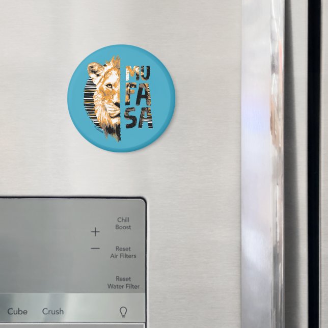 Mufasa Typography Magnet (In Situ (Fridge))