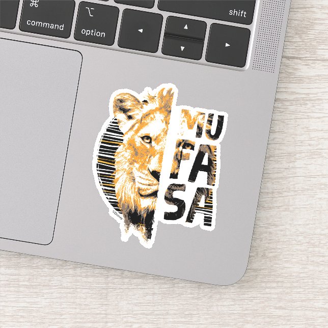 Mufasa Typography Sticker (Detail)