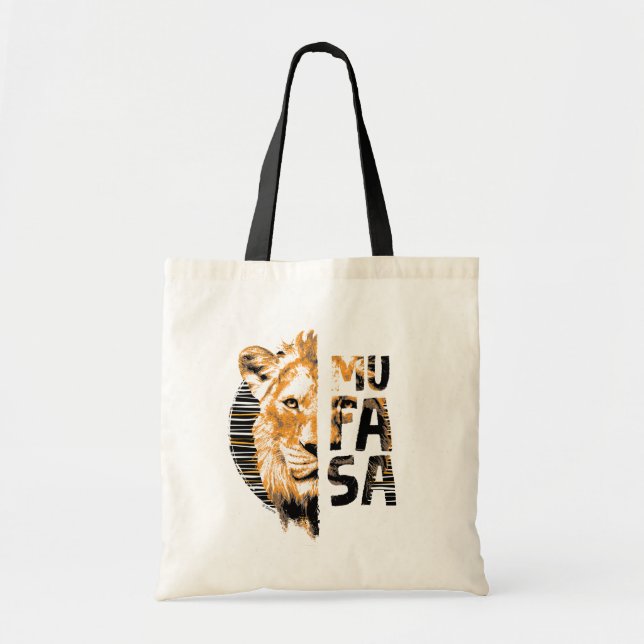 Mufasa Typography Tote Bag (Front)