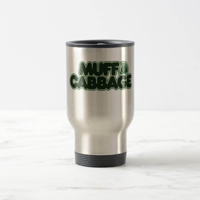 Muff Cabbage Travel Mug (Center)