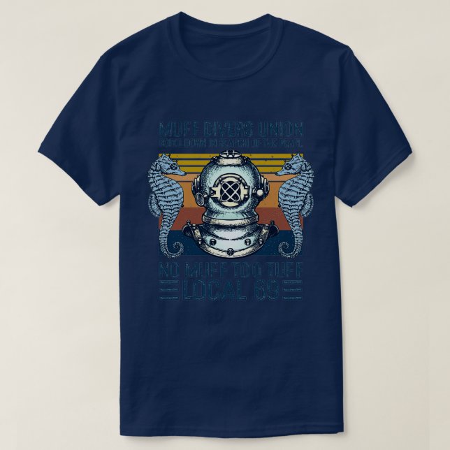Muff Divers Union Going Down In Search Of The Pear T-Shirt (Design Front)