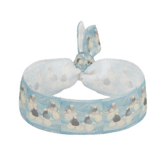 Muffed Tumblers Four Ribbon Hair Tie