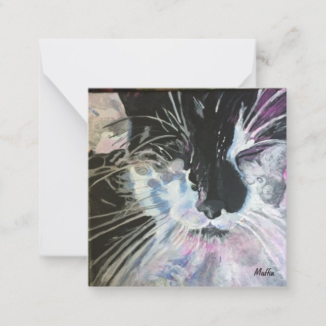 Muffin blank card. note card (Front)