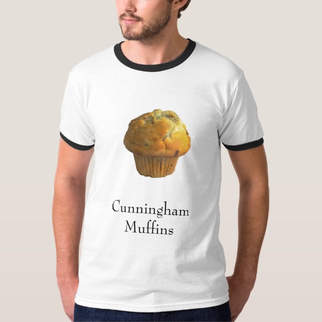 muffin, Cunningham Muffins T-Shirt (Front)