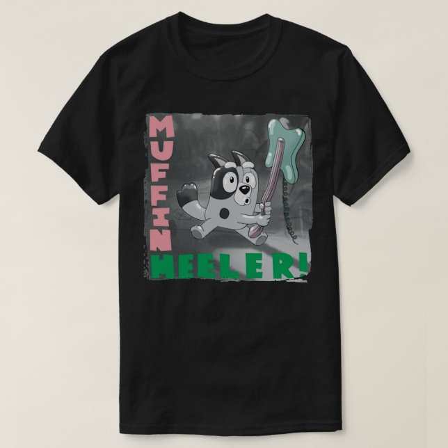 Muffin Heeler! Vintage Essential T Shirt (Design Front)