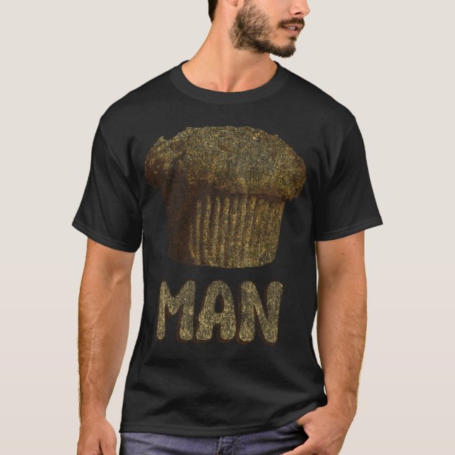 Muffin Man Retro T-Shirt (Front)