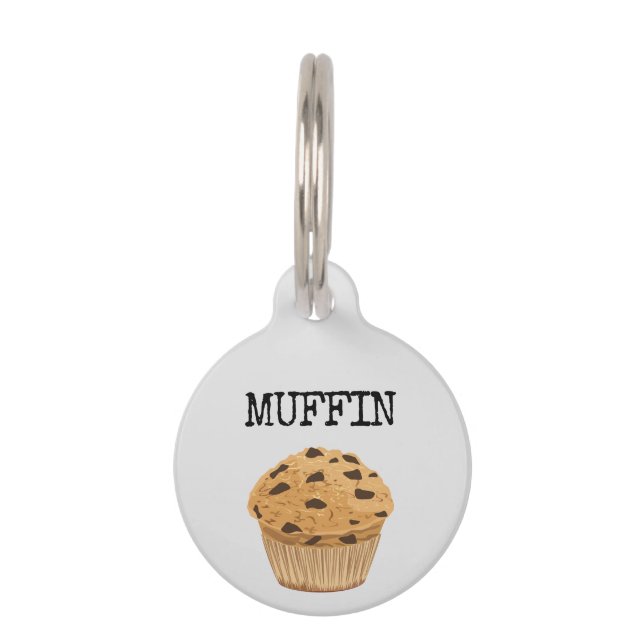 Muffin Pet ID Tag (Front)