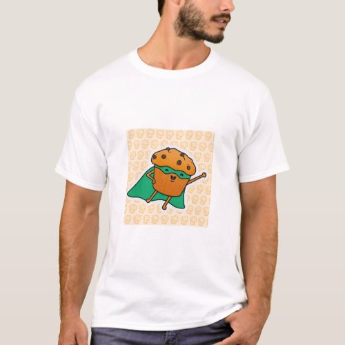 Muffin Superhero T_Shirt