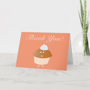 Muffin thank you card