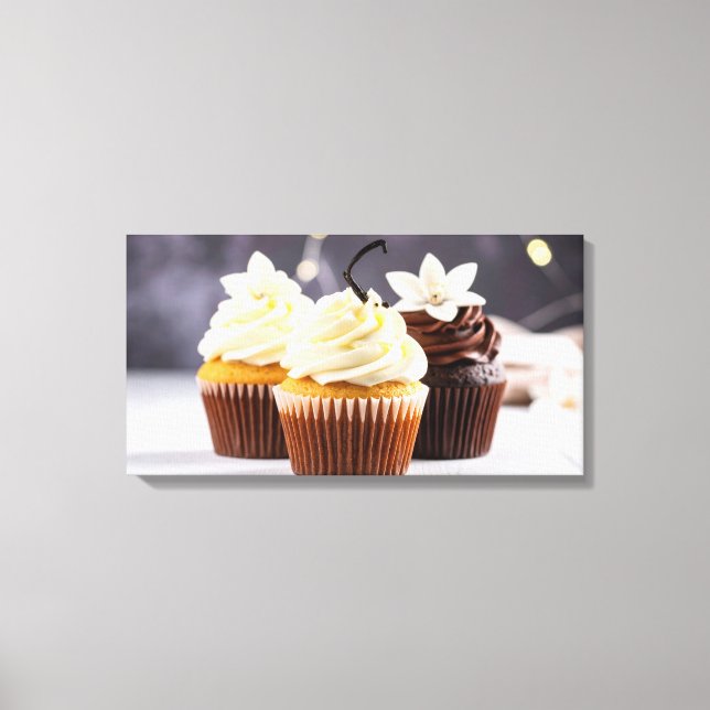 Muffins Canvas Print (Front)