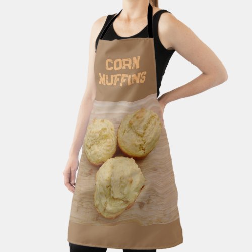 muffins corn muffins baking breakfast food apron