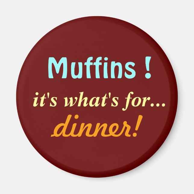 Muffins mag. magnet (Front)