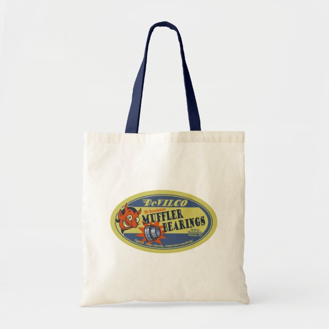 Muffler Bearings Tote Bag (Front)