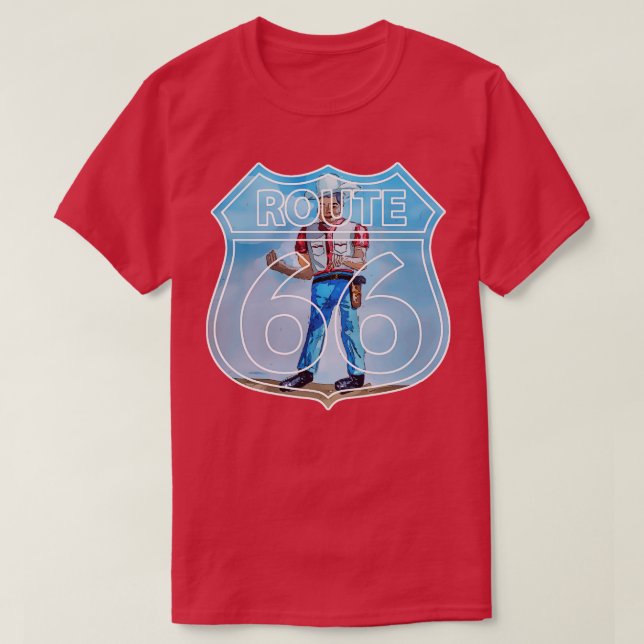 Muffler man statue along Route 66 in Gallup New Me T-Shirt (Design Front)
