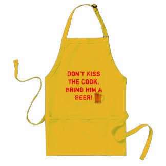 mug[1], Don't Kiss the Cook, Bring him a BEER! Adult Apron