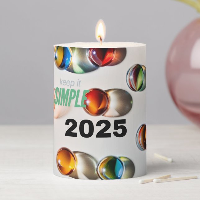 Mug 2025 pillar candle (In Situ)