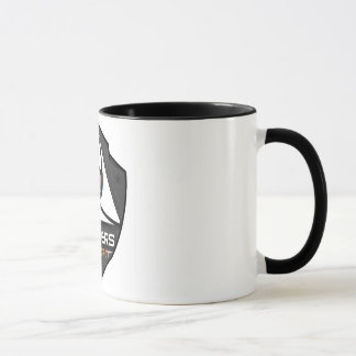 Mug 2 colors White/Black with logo
