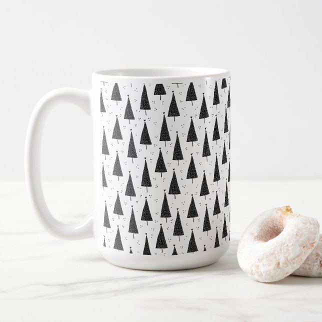 Mug (443 ml) - Christmas Pattern (With Donut)
