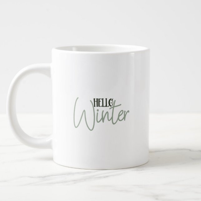 Mug (591 ml) - Hello Winter (Left)