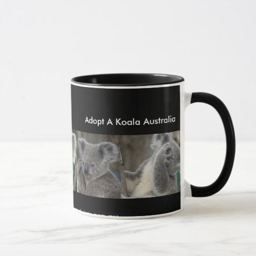 Mug Adopt A Koala Wildlife Child Australia