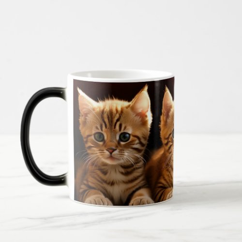 MugAdorable Kittens Morphing Mug Magic Mug
