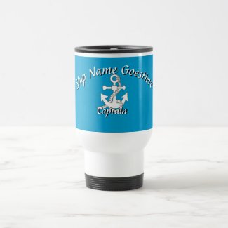 Mug - Anchor with curved text