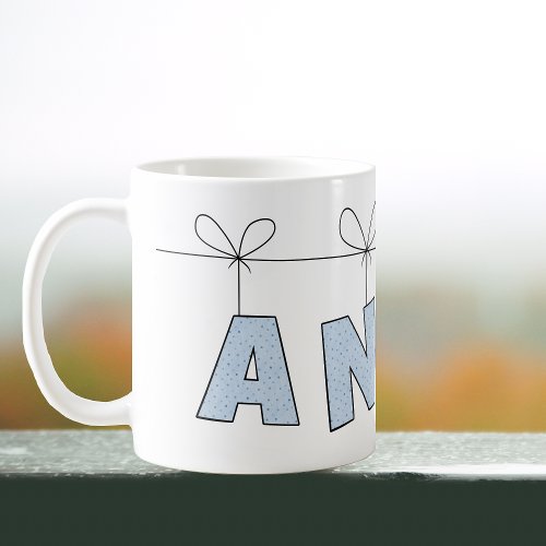 Mug Anna Cute Letters With Heart Name