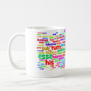 mug: ap latin 200 main words coffee mug