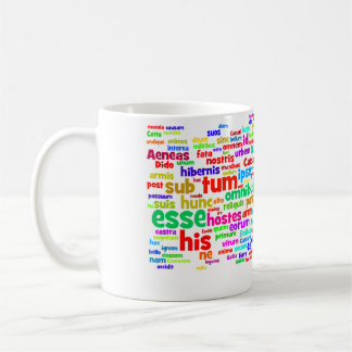 mug: ap latin 200 main words coffee mug
