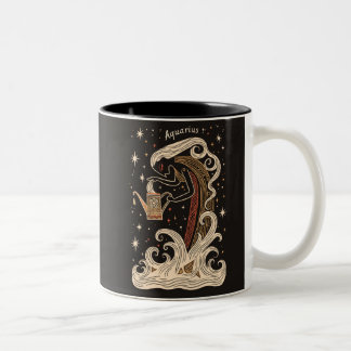 Mug Aquarius Celestial Zodiac Art