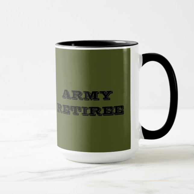 Mug Army Retiree (Right)
