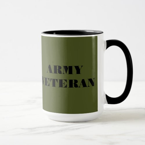 Mug Army Veteran