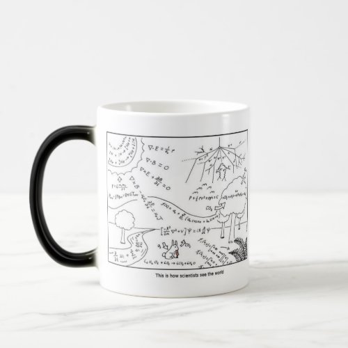 Mug as scientists see the world  RIGHT HANDED