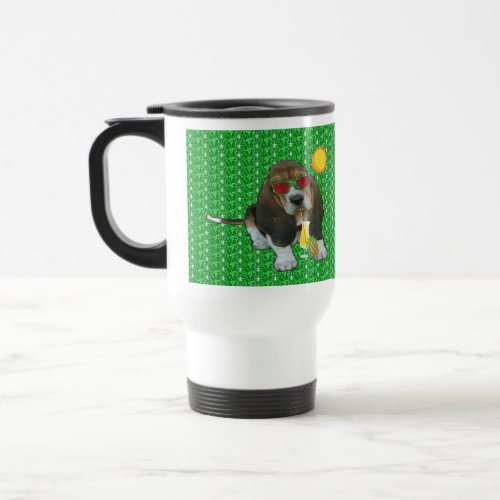 Mug Baby Basset Hound Summer Time