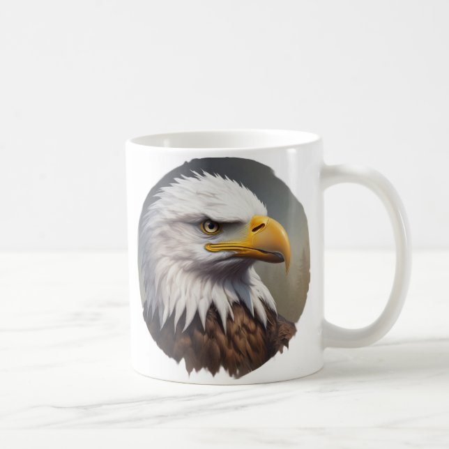 Mug Bald Eagle model 2 (Right)