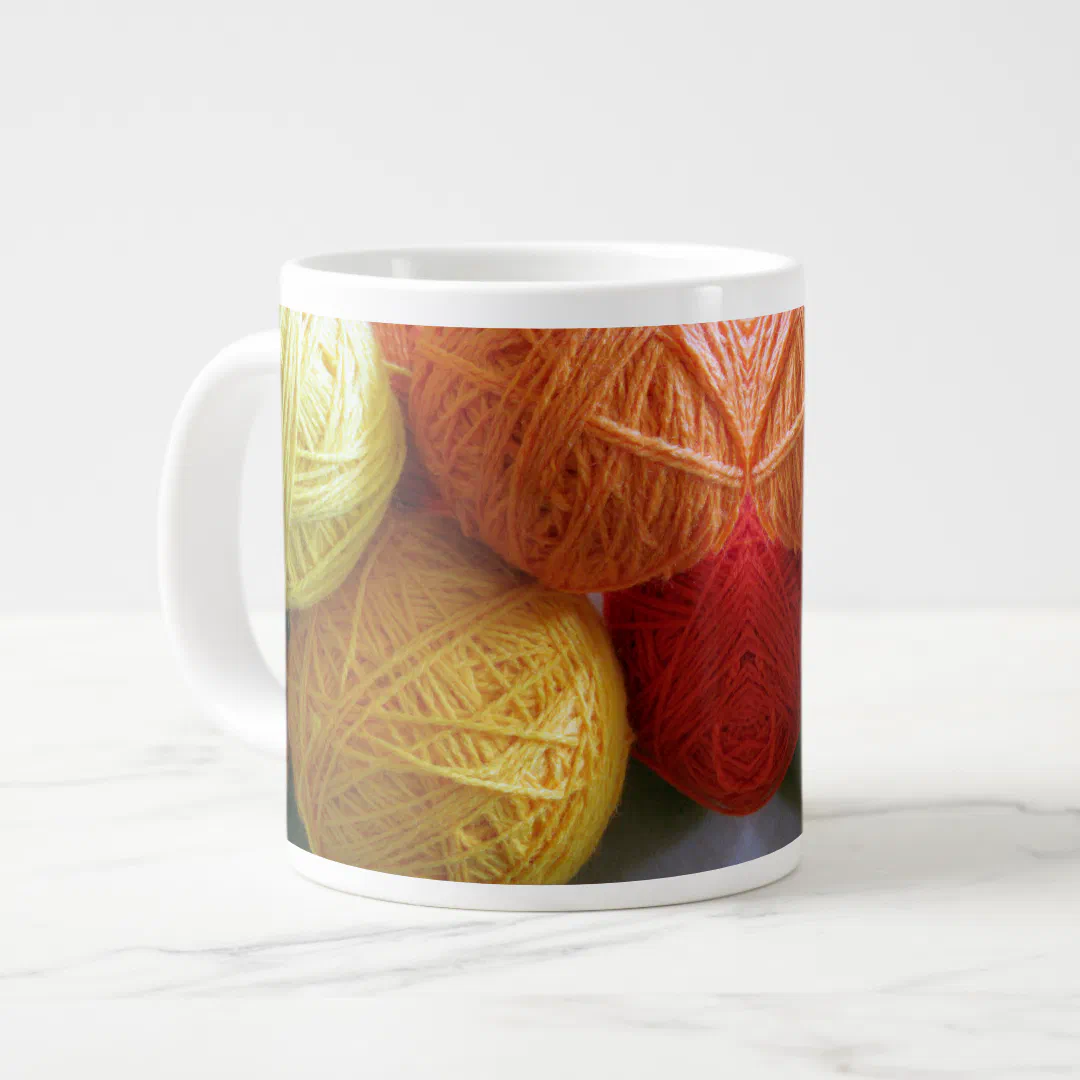 Mug - Balls of Yarn (Front Left)