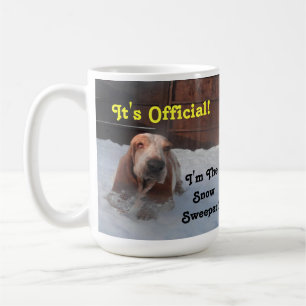 Mug Basset Hound Snow Sweeper