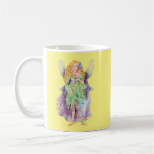 Mug beautiful fairy fairy with wings