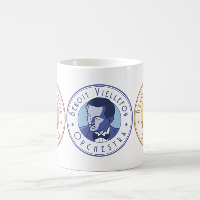 Mug - Benoit Viellefon (Triple color logo) (Center)