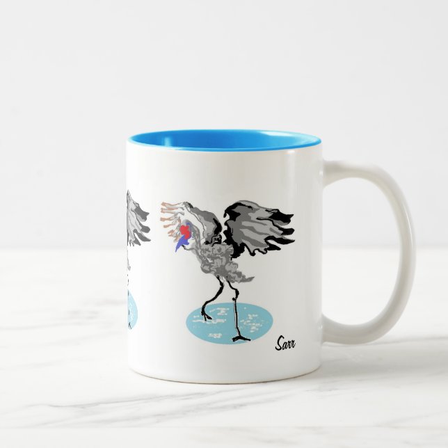 Mug / Bird Crane (Right)