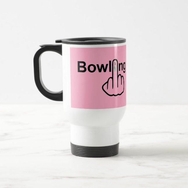 Mug Bird Flipping Bowling Flip (Left)