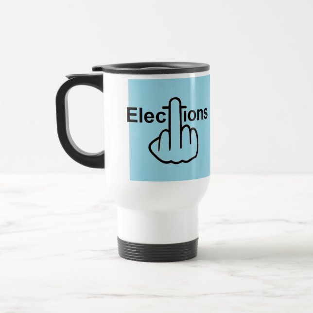 Mug Bird Flipping Elections Flip (Left)