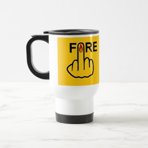 Mug Bird Flipping Fire Flip