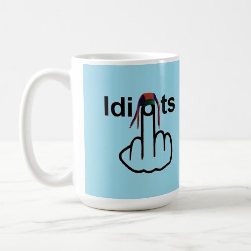 Mug Bird Flipping Idiots Flip