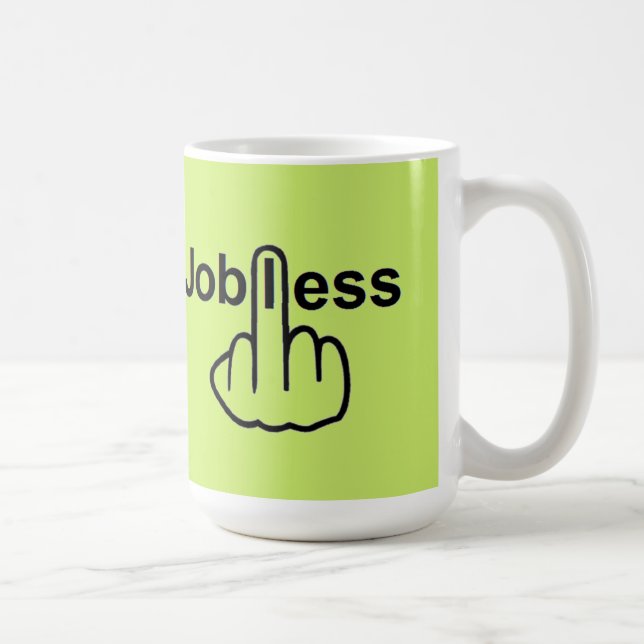 Mug Bird Flipping Jobless Flip (Right)