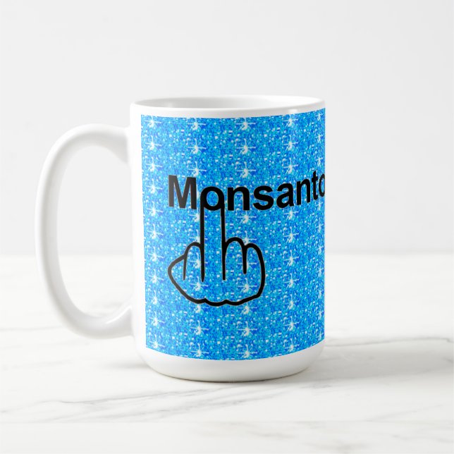 Mug Bird Flipping Monsanto Flip (Left)