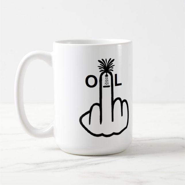 Mug Bird Flipping Oil Flip (Left)